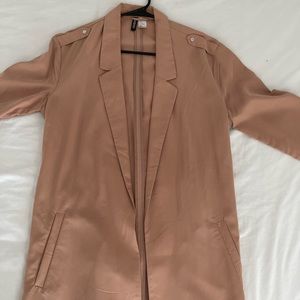 Light Pink Duster Coat